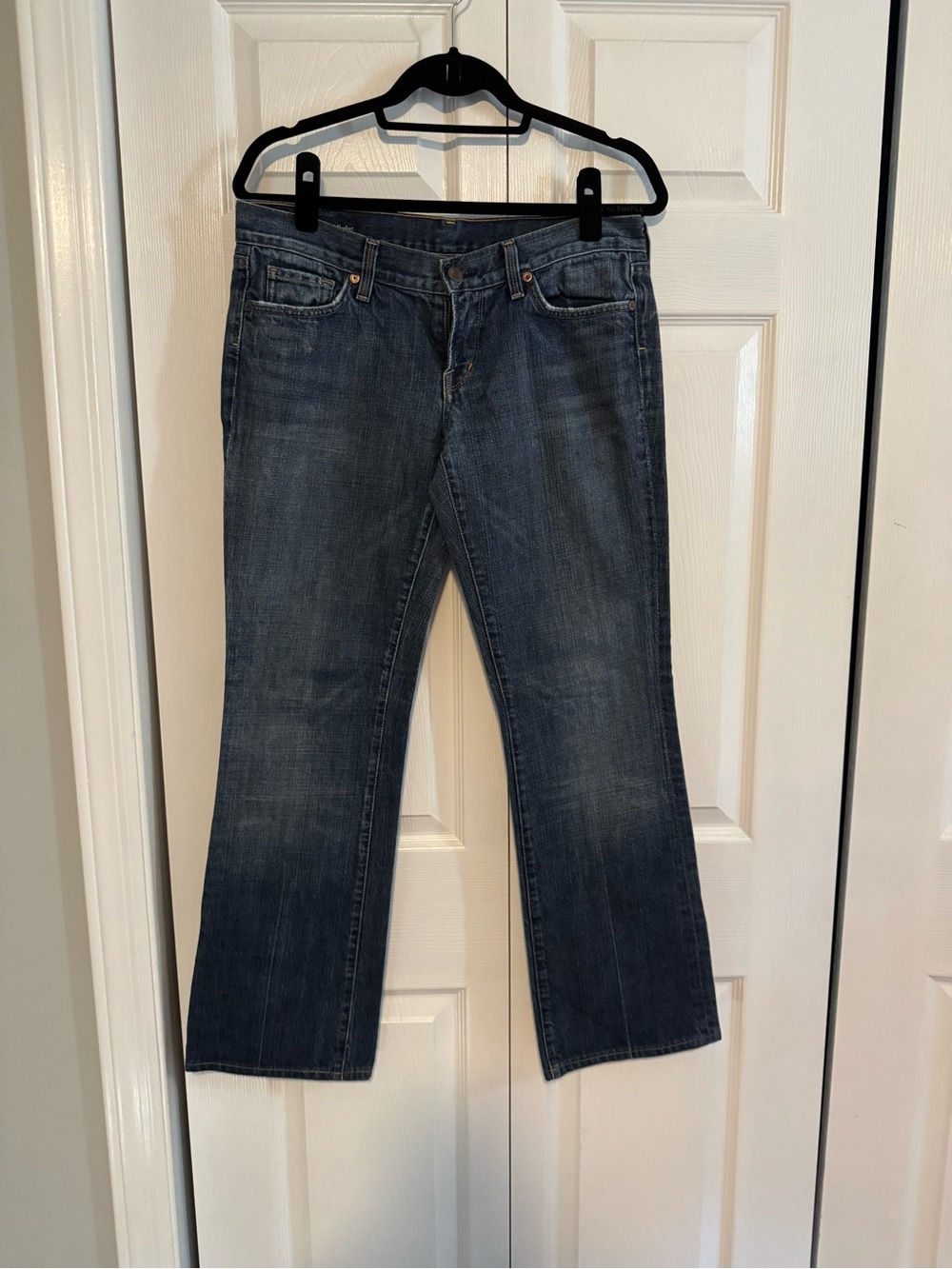 Citizen of Humanity Dark Blue Women's Bootcut Jeans Size 30